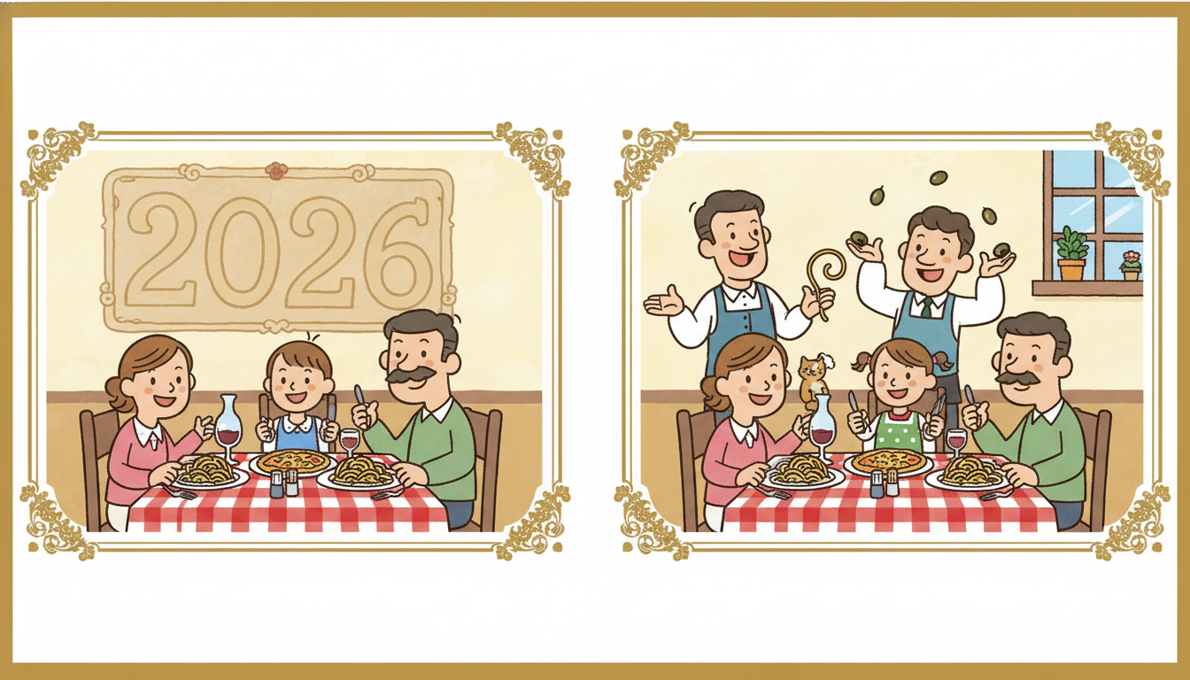 サイゼリヤ 間違い探し 2026はどんな内容？