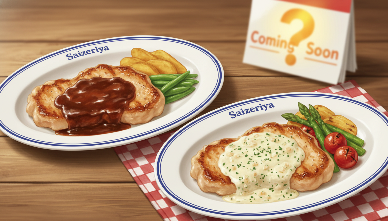 サイゼリヤのチキンステーキ2商品 復活はいつ？